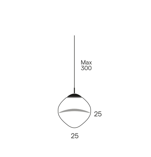 The technical Draw of Lumina's lamp Aether S
